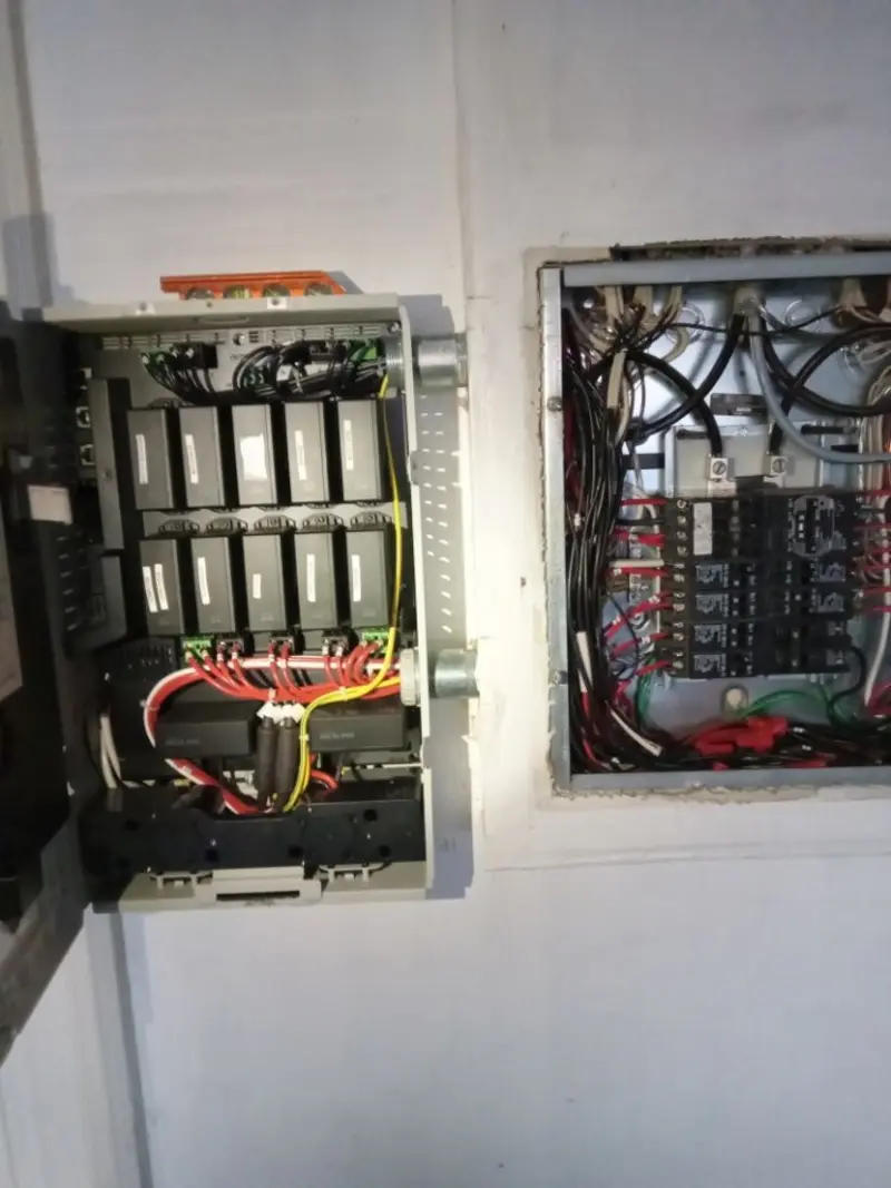 Electrical panel upgrade completed for Electrical Inspection in Brambleton